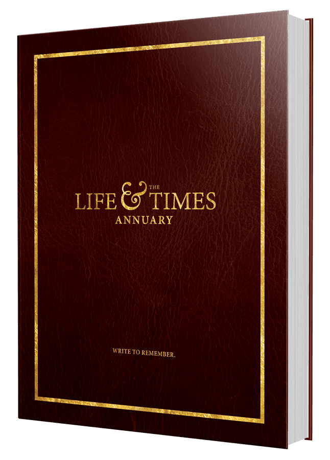 The Life & Times Annuary hardcover — Write to Remember