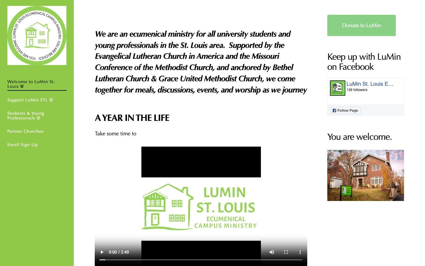 LuMin St. Louis website