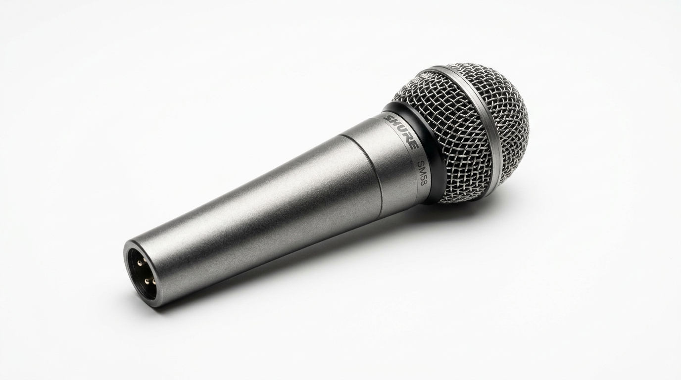 Handheld dynamic microphone
