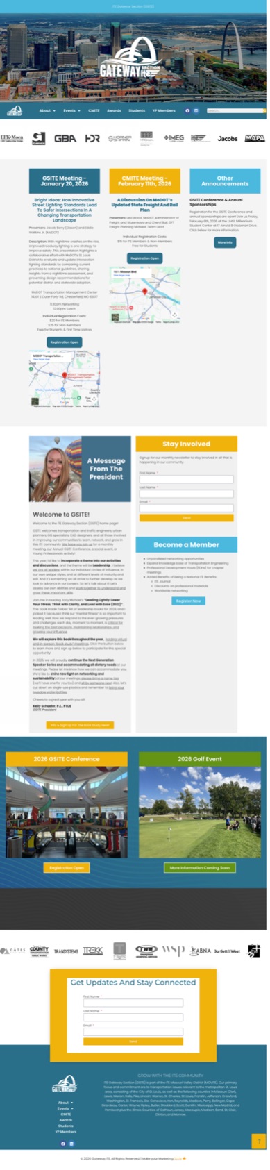 Gateway ITE full website design